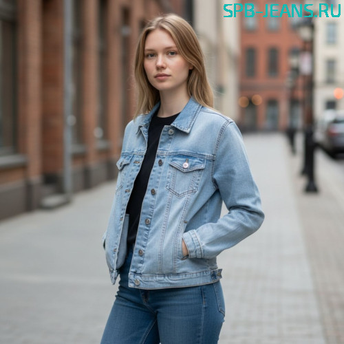 Женская джинсовая куртка 610