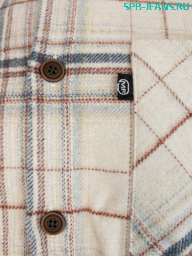 Шерстяная рубашка оверсайз My Freedo 530-157 фото 3