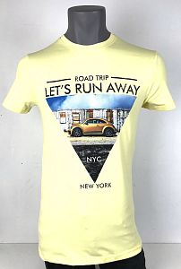 Мужская футболка Daniel & Jones 452 yellow