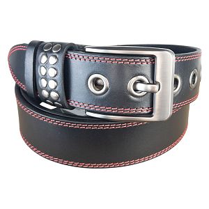 Ремень кожаный 40WL03-10L черный