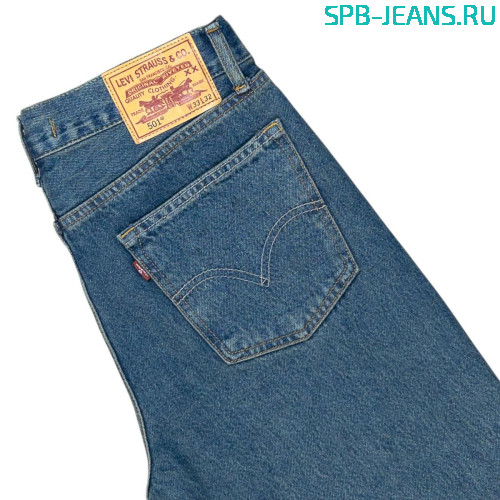 Джинсы Levi's 501-065 cotton, slim фото 3