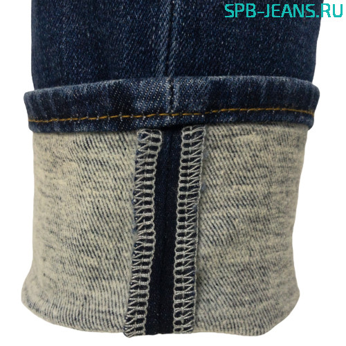 Джинсы женские тёплые Blue CoCo 9136 фото 3