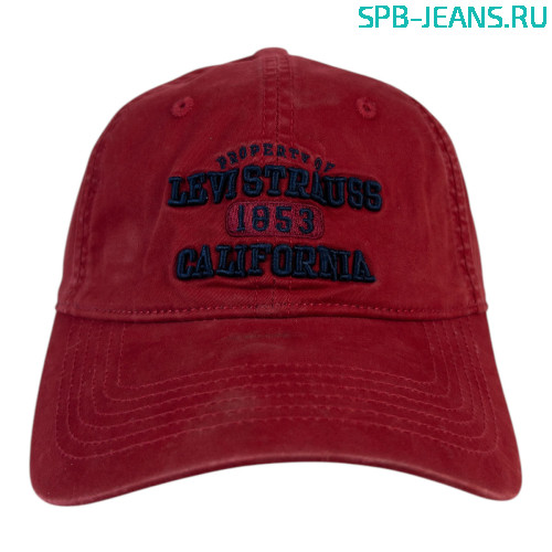 Бейсболка Levi's red (весна-лето) фото 2