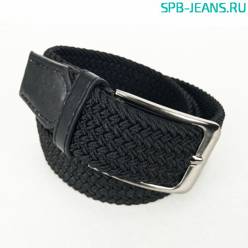 Ремень текстильный эластичный R92-30 black