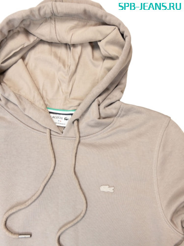 Худи Lacoste 064W беж. фото 2