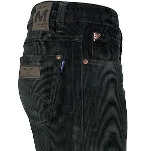 Вельветовые тёплые джинсы Montana 4805-8F