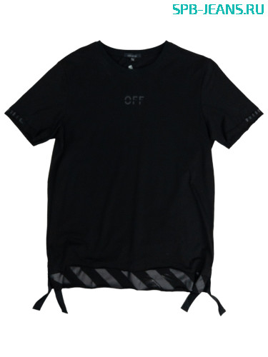 Мужская футболка Off 8529 black