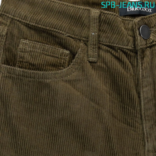 Вельветовые женские джинсы Blue Coco 3603 фото 2