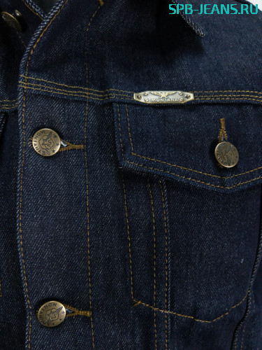 Джинсовая безрукавка Montana 978 raw denim фото 2