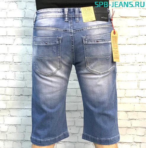 Мужские джинсовые бриджи 5139 фото 2