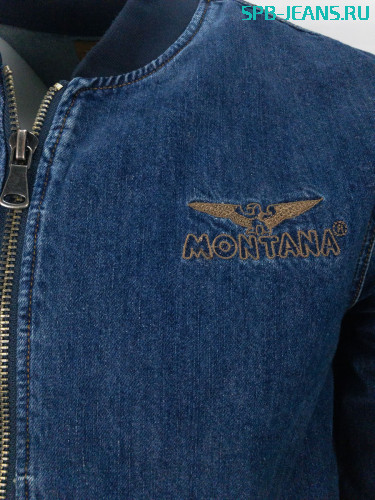 Джинсовый бомбер Montana 4727 фото 3
