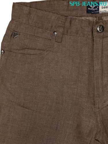Джинсы Montana M-723L, лён фото 3