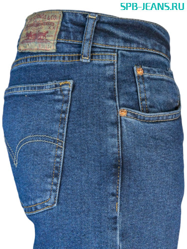Джинсы Levi's 501-001 stretch фото 2