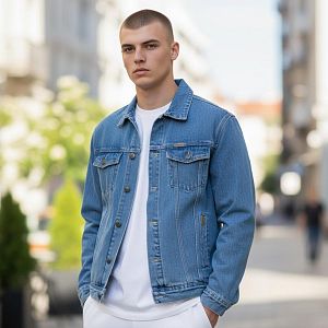 Джинсовая куртка Montana 4951V L. Blue