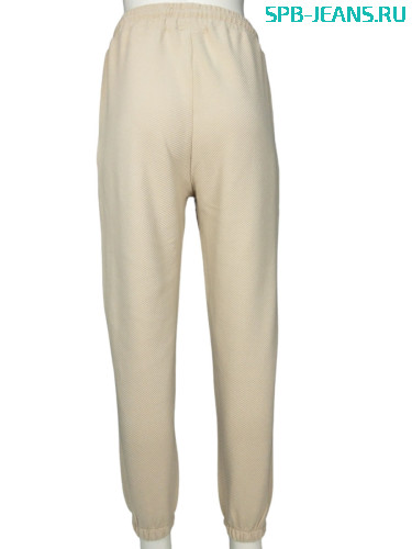 Брюки оверсайз 7986 biege фото 2