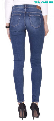 Женские джинсы Wrangler Skinny Authentic blue фото 2