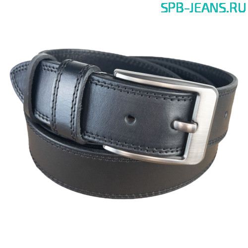 Ремень кожаный 40A03-01L черный