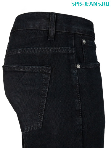 Джинсы мужские бананы Denim A4-1 black фото 2