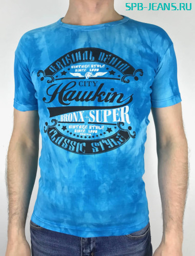 Мужская футболка Tom Hawkins 2255 blue