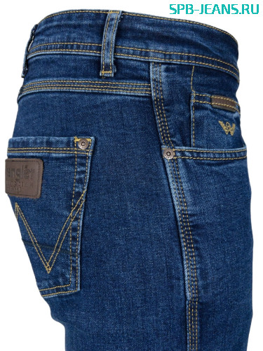 Джинсы Wrangler 107 blue, stretch фото 2