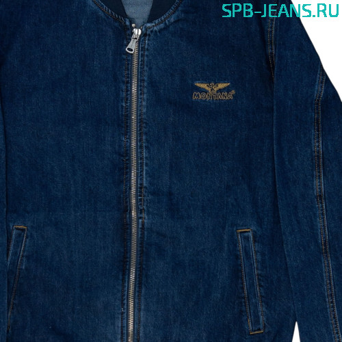 Джинсовый бомбер Montana 4788V фото 3