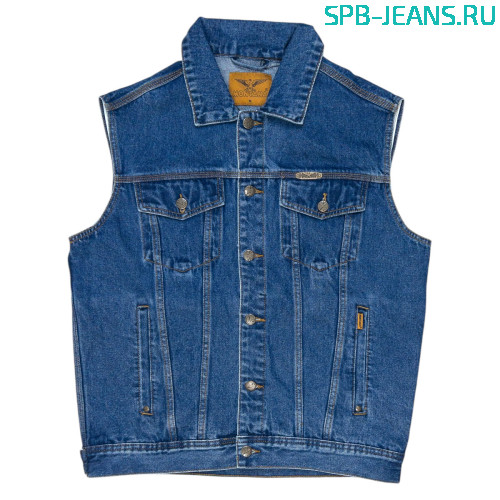 Джинсовая безрукавка Montana M-937
