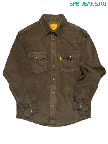 Мужская вельветовая рубашка Montana 4509