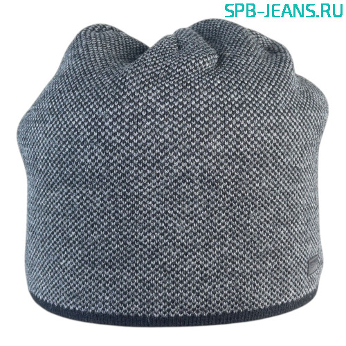 Шапка 230Д черный, 50% шерсть + флис