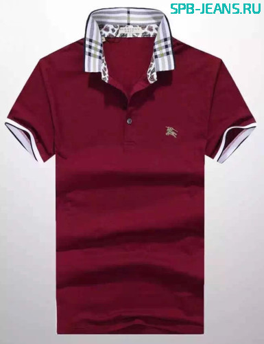 Поло Burberry bordo