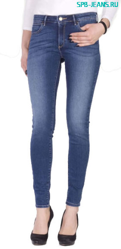 Женские джинсы Wrangler Skinny Authentic blue
