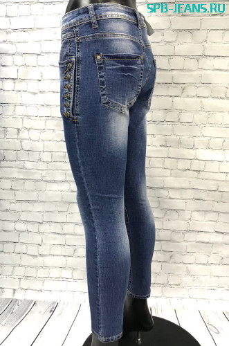 Женские джинсы-бойфренды 89365 фото 2