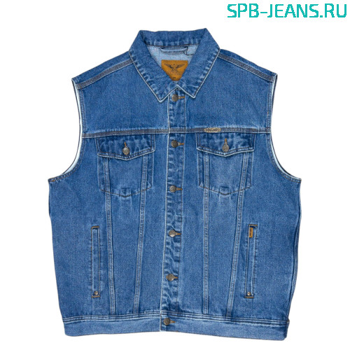Джинсовая безрукавка Montana M-917