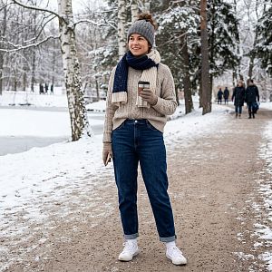 Тёплые джинсы Blue Coco 6220, 6221