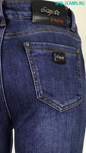 Женские тёплые джинсы 5013 фото 3