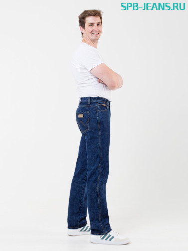Джинсы Wrangler 666-2, т. синий, cotton фото 7