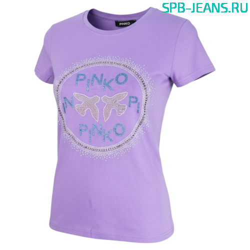 Женская футболка 164 сиреневый