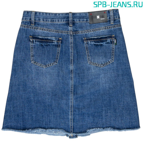 Джинсовая юбка 5007 фото 2
