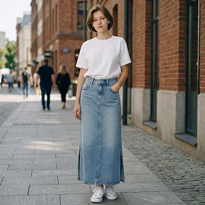 Юбка джинсовая XH010