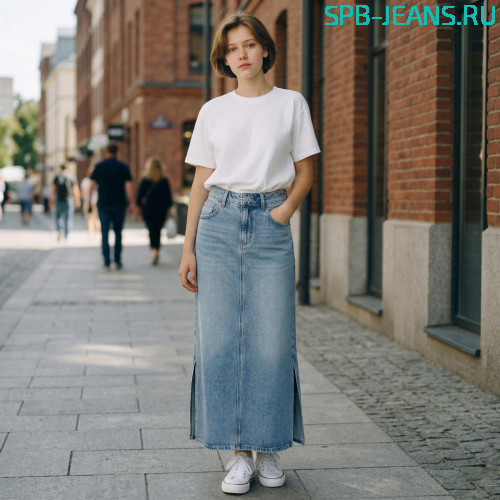 Юбка джинсовая XH010