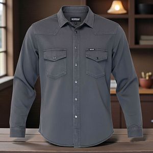 Рубашка Montana M01 (68) т. серый