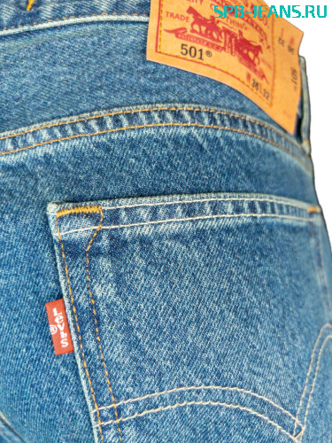 Джинсы Levi's 501B-065 cotton, zipper фото 4