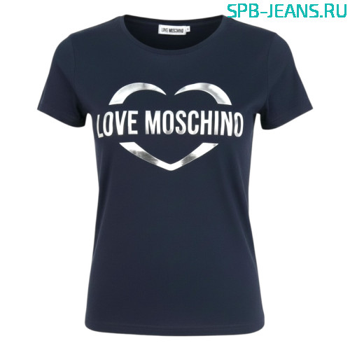 Женская футболка Moschi. 163 синий