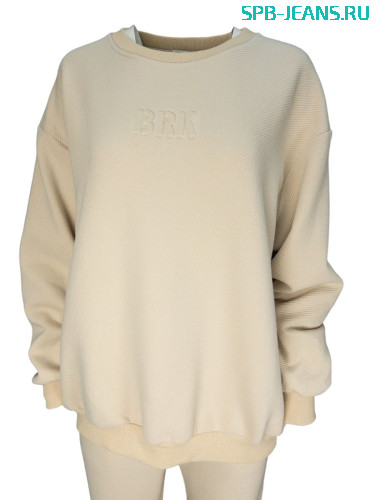 Джемпер оверсайз 7986 biege