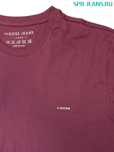 Футболка Vigoss 44221-03370 бордо фото 2