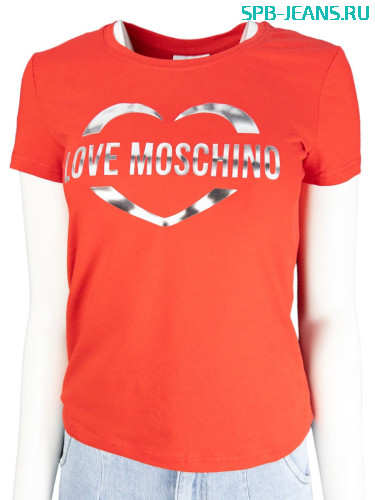 Женская футболка Moschi. 163 red