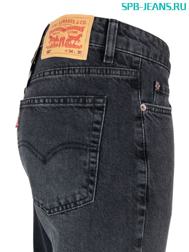 Джинсы Levi's 502 taper grey (1050-348) cotton фото 2