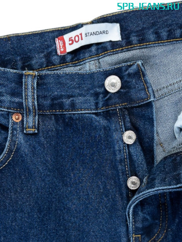 Джинсы Levi's 501-068 cotton, regular, болты фото 5