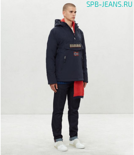 Анорак Napapijri Rainforest Pocket blue фото 2