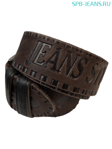 Ремень кожаный LS Jeans braun фото 2