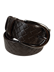 Ремень кожаный Legend 35-006 braun